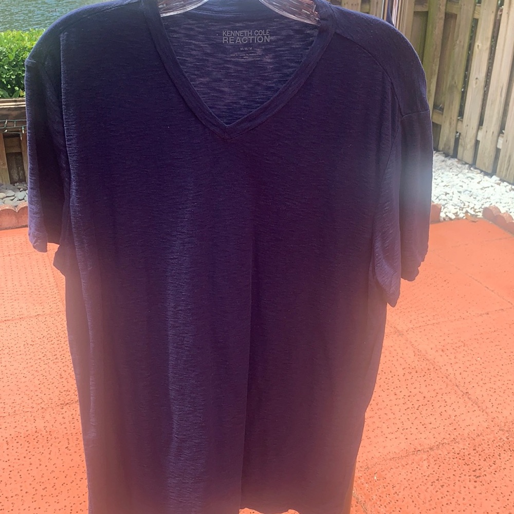 Purple Kenneth Cole Tee Shirt